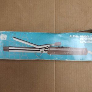 ALPHA Heavy Duty Curling Styling Iron - NEW IINI BOX